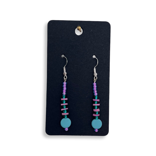 Lilac & Pale Blue Drops