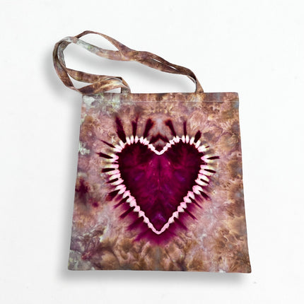 Pink Heart Tote Bag