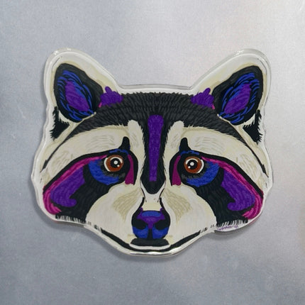 Raccoon Magnet