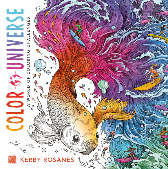 Color Universe Coloring Book