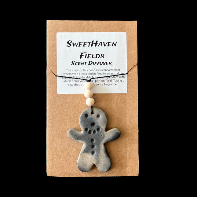 Gingerbread Man Clay Diffuser