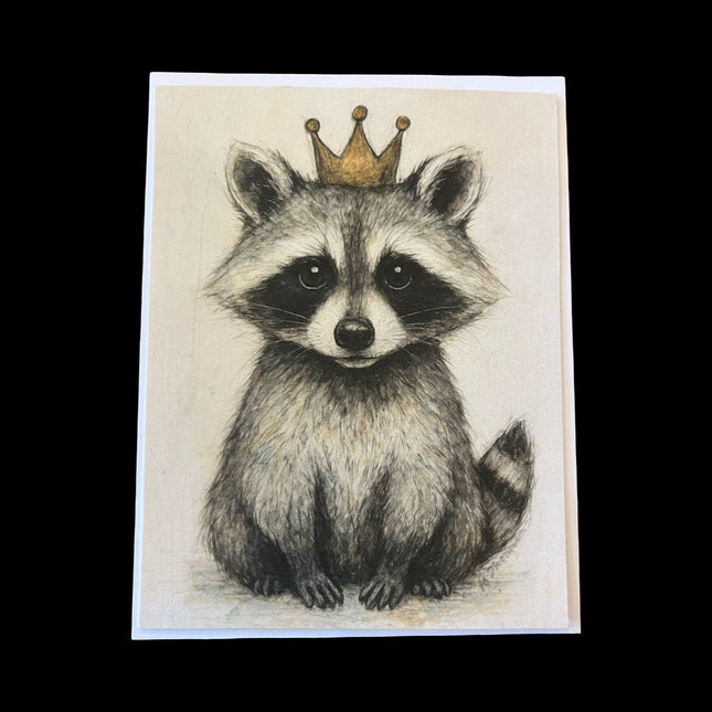 Raccoon w/ Crown