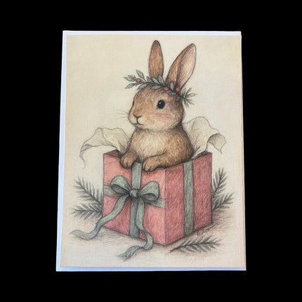 Bunny w/present