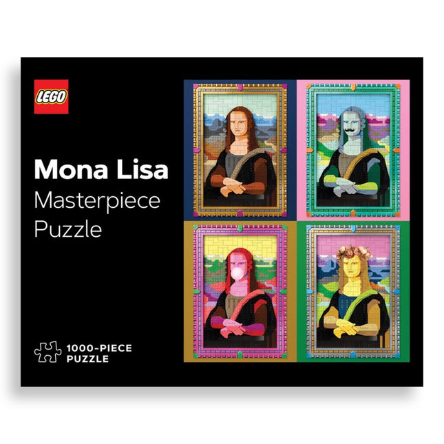 Lego Masterpiece Mona Lisa 1000 Piece Puzzle