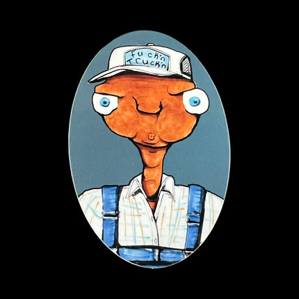 F*ckin Truckin Sticker
