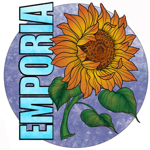 Emporia Sunflower Sticker