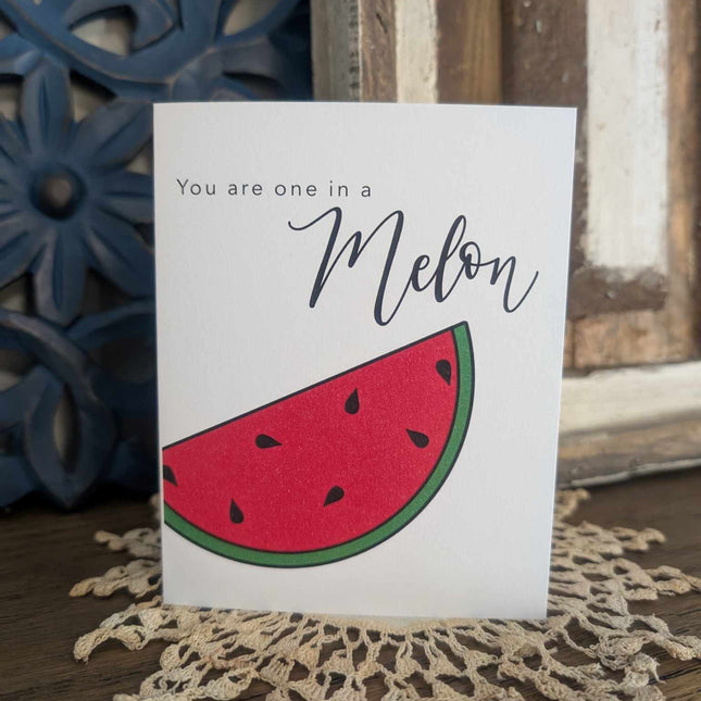 One in a Melon Card
