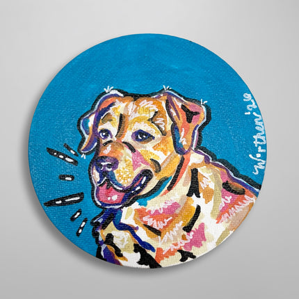 Yellow Dog Magnet