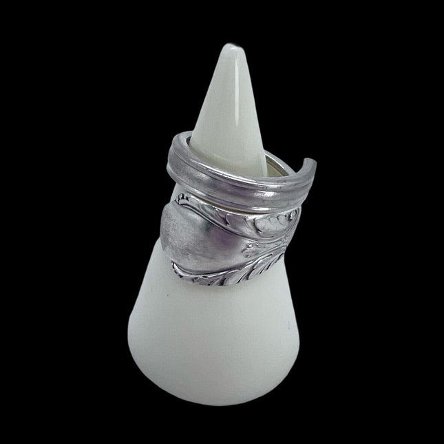 Spoon Ring - Size 10.5 - Floral Flourish
