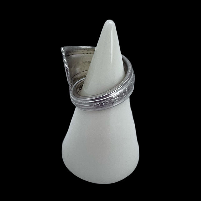 Spoon Ring - Size 11 - Stacked Bud