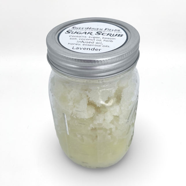 Large Lavender Sugar Scrub