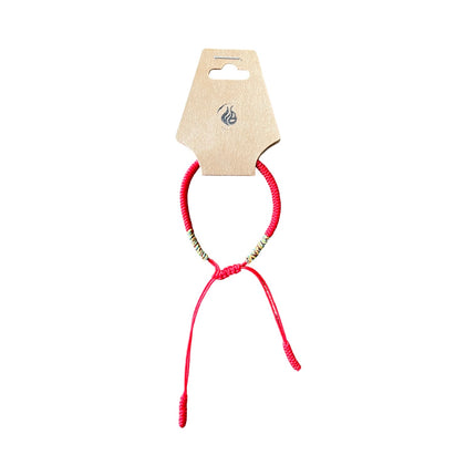 Cobra Knotted Bracelet-Red