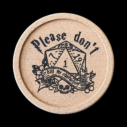 Please Don't Kill Cork Coaster