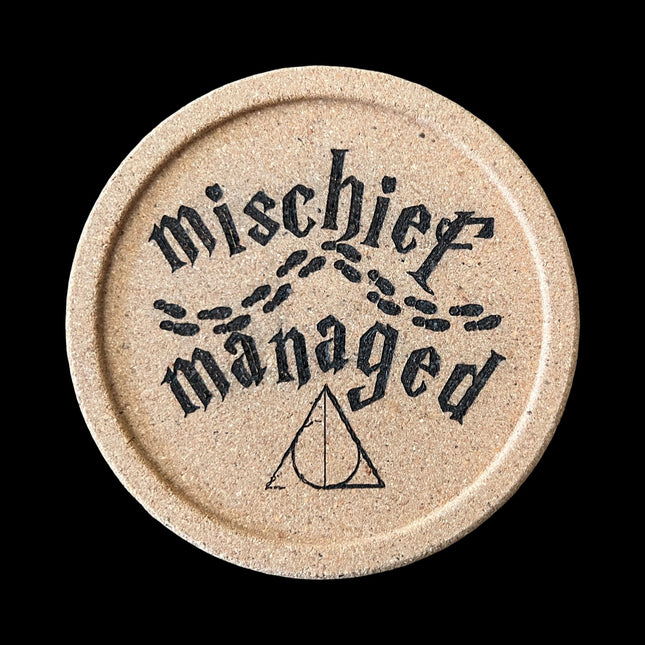 Mischief Managed Cork Coaster
