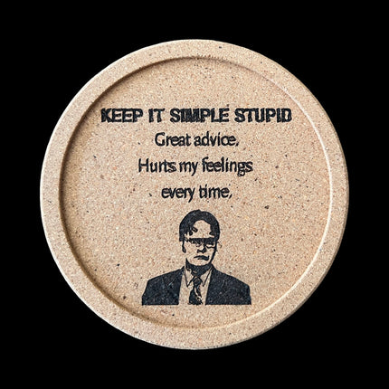 KISS Cork Coaster