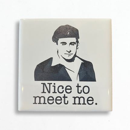 Date Mike Ceramic Coaster