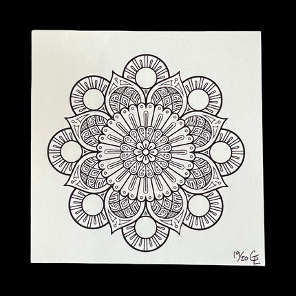 Medium Mandala "Bethany" Print