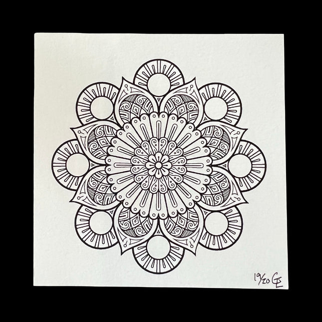 Small Mandala "Bethany" Print