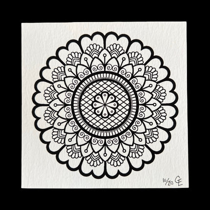 Small Mandala "Chelsea" Print