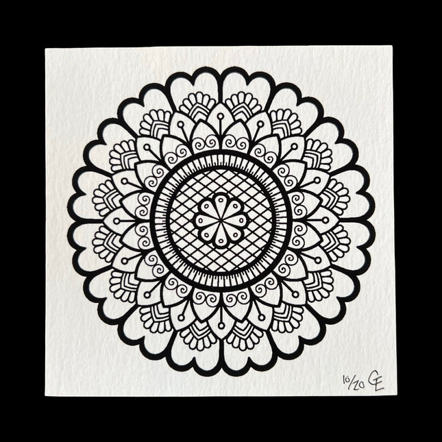 Small Mandala "Chelsea" Print