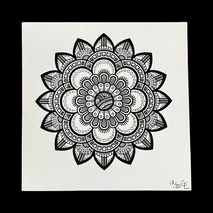 Small Mandala "Elena" Print