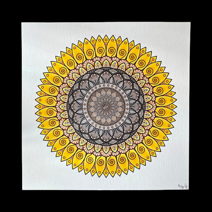 Medium Mandala "Dorothy" Color Print