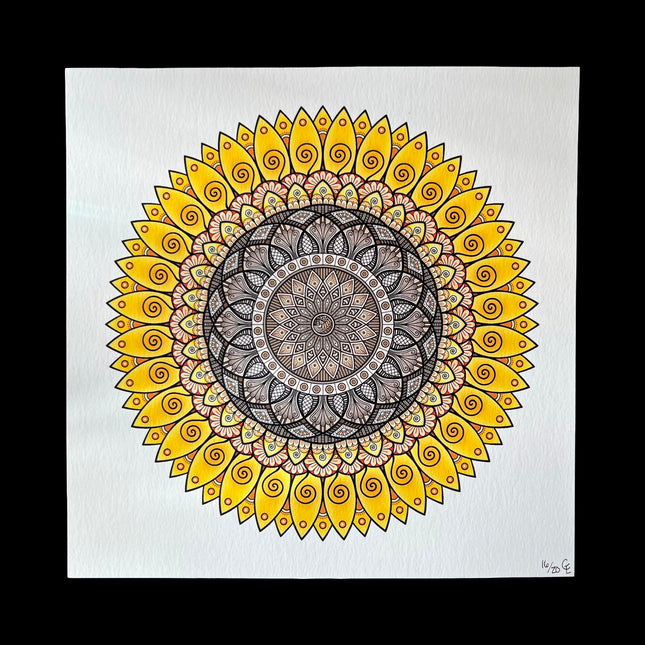 Medium Mandala "Dorothy" Color Print