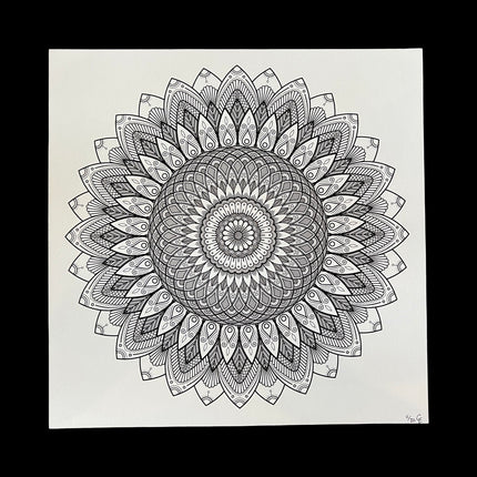 Large Mandala "Georgia" Print
