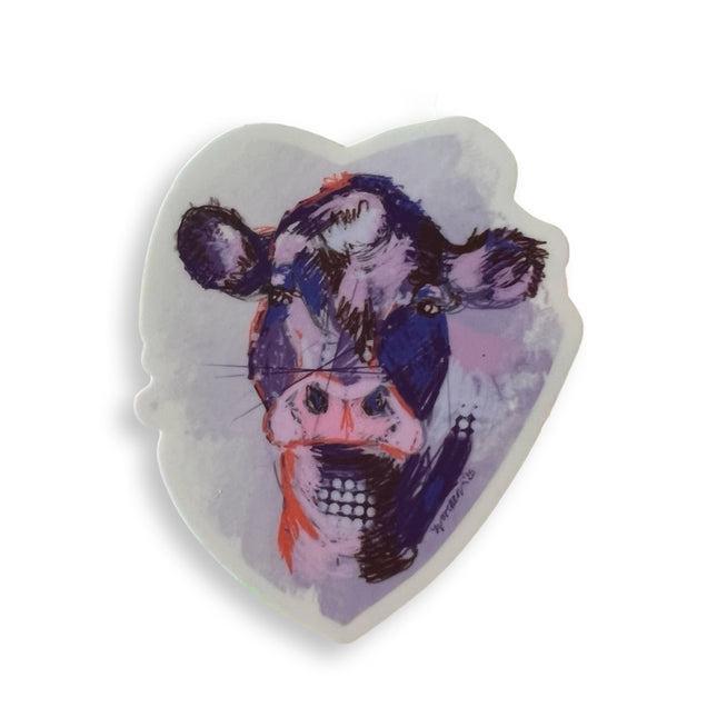 Cow Sticker