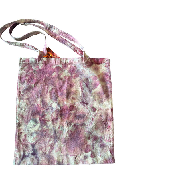 Scrunched Purples & Pinks Tote
