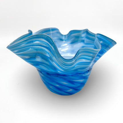 Small Blue Floppy Bowl