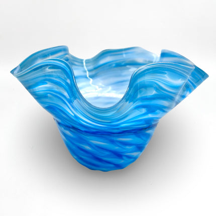Small Blue Floppy Bowl