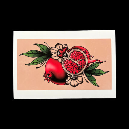 Pomegrante Print - 4" x 6"