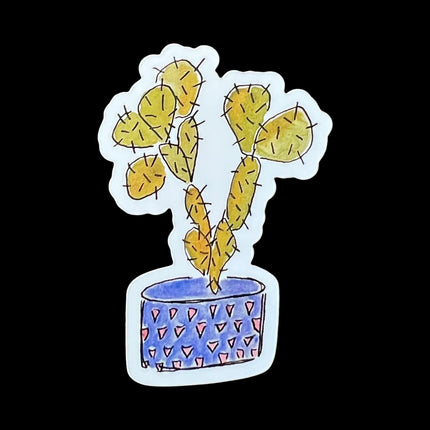 Spikey Cactus Sticker