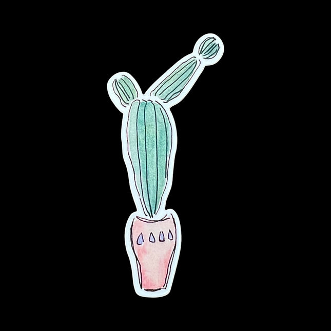 Smooth Cactus Sticker