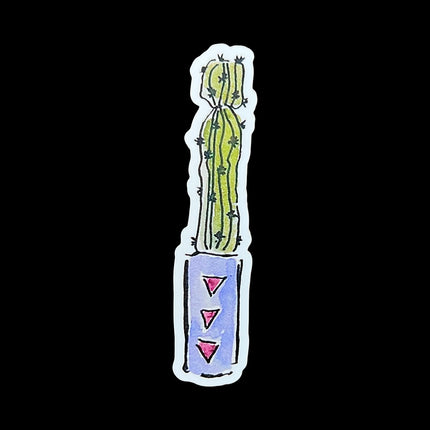 Really Tall Cactus Sticker