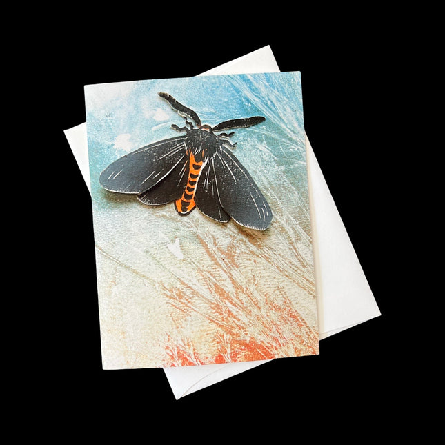 Milkweed Tussok Moth Card