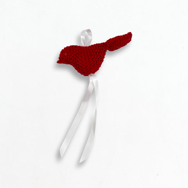 Red Knit Bird