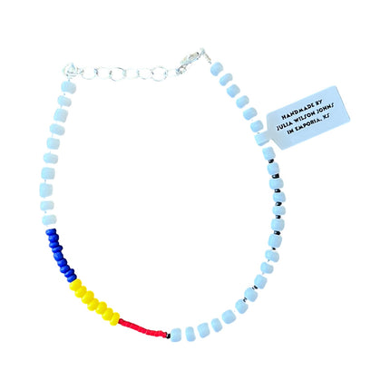 Black White Red Yellow Blue Anklet