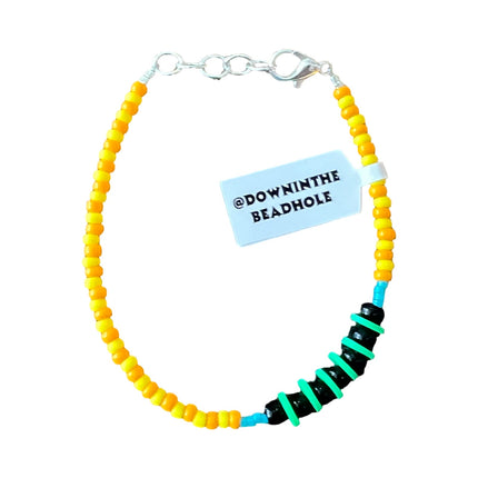 Yellow Orange Black Green Stack