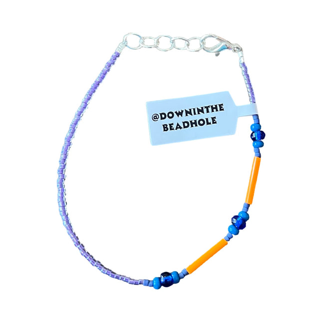 Shiny Violet Blue Orange