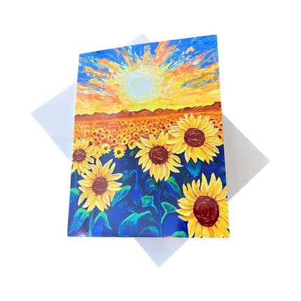 Sunflower Sunsets Card