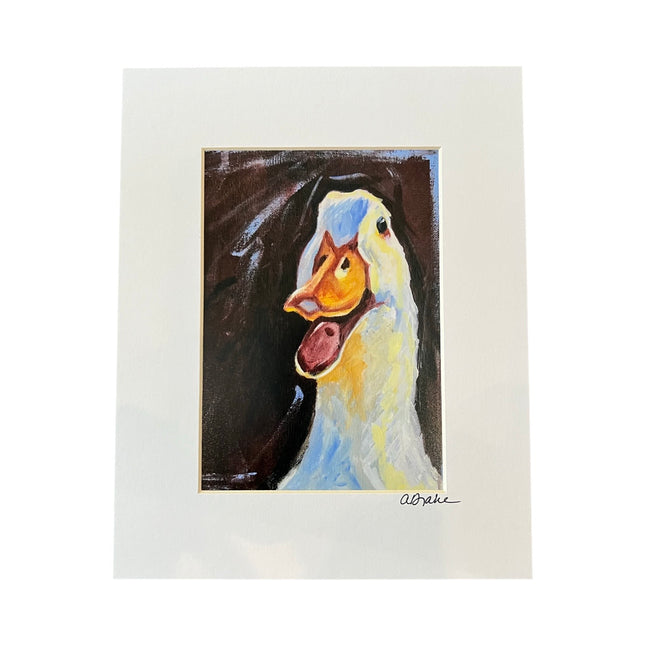 Duck Print 5" x 7"
