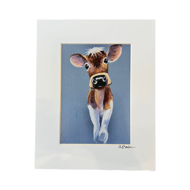Cow Print 5" x 7"