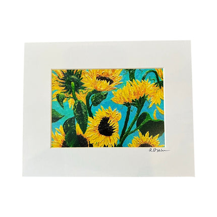 Sunflowers Print 8" x 10"