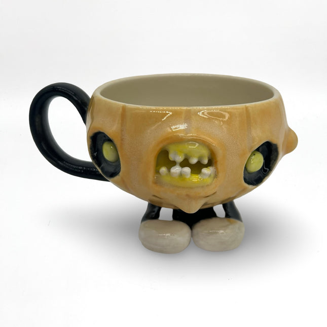 Pumpkin Mugster with Shoes