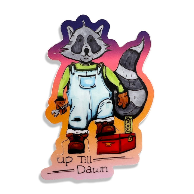 Up Till Dawn Sticker