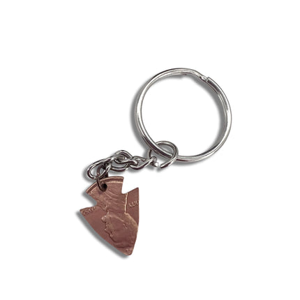 Penny Arrow Head Keychain