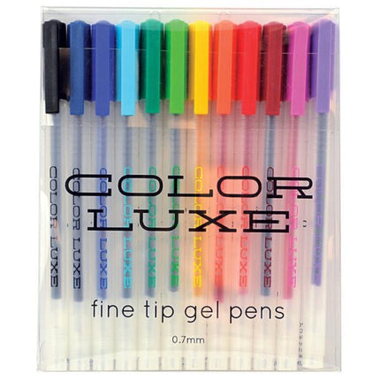Color Luxe Fine Tip Gel Pens