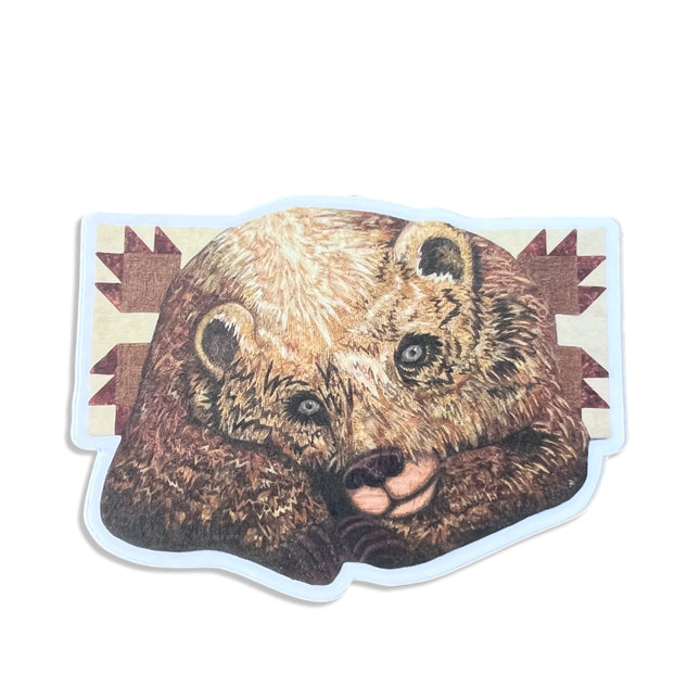 Bear Paws Sticker